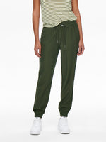 Lade das Bild in den Galerie-Viewer, Only | KELDA-EMERY Normal geschnitten Hose mit weitem Beinschnitt | Grape leaf
