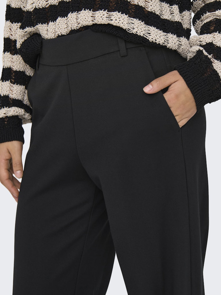 Only | POPTRASH Gerade geschnitten Anzughose | Black