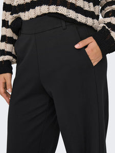 Only | POPTRASH Gerade geschnitten Anzughose | Black