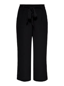 Only | NOVA Crop Palazzo Hose | Black