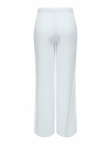 Only | CARO Locker geschnitten Hose | Bright white