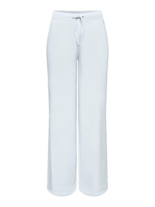 Only | CARO Locker geschnitten Hose | Bright white