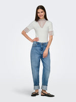 Load image into Gallery viewer, ONLY | TILDE Top | Cloud dancer
