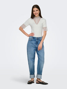 ONLY | TILDE Top | Cloud dancer