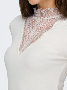 ONLY | TILDE Top | Cloud dancer