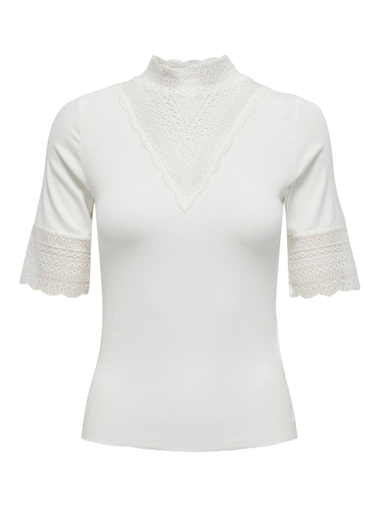 ONLY | TILDE Top | Cloud dancer