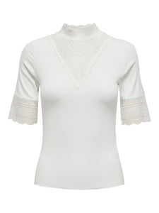 ONLY | TILDE Top | Cloud dancer