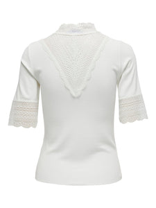 ONLY | TILDE Top | Cloud dancer