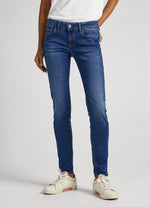 Lade das Bild in den Galerie-Viewer, PEPE | SOHO Skinny Fit -  Mid Waist | Z63 usedwashed
