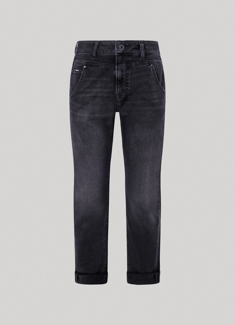 PEPE | CAREY Relaxed Fit - Mid Waist | XF8 black