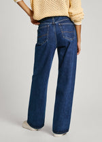 Lade das Bild in den Galerie-Viewer, Pepe Jeans | Straight fit high waist- Lexa sky high  | CU0 darkused
