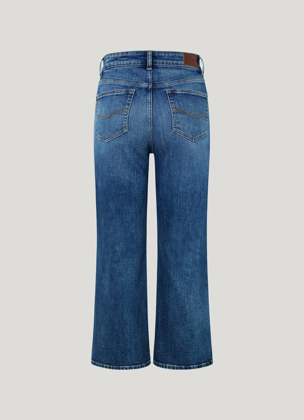 Pepe Jeans | Straight fit high waist- Lexa sky high  | HV4 usedwashed