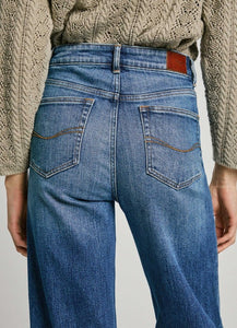 Pepe Jeans | Straight fit high waist- Lexa sky high  | HV4 usedwashed