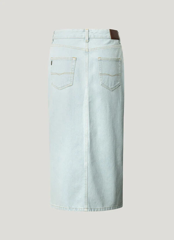PEPE | Rock midi denim slim fit  | PG2 usedwashed