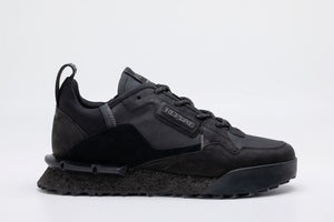 Replay | SNEAKER AUS LEDER UND VELOURSLEDER FIELD MELT | 003 schwarz