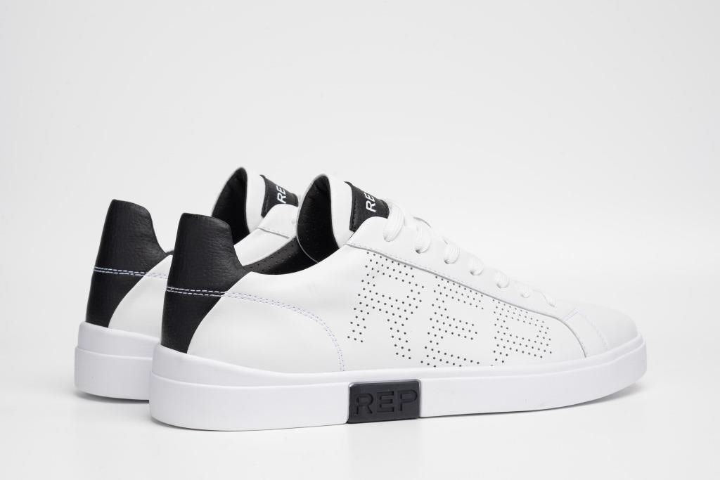 Replay | SNEAKERS AUS LEDER | 062 white black