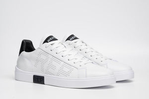 Replay | SNEAKERS AUS LEDER | 062 white black
