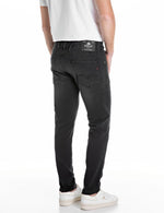 Lade das Bild in den Galerie-Viewer, REPLAY | ANBASS - Slim Fit | 097 black used
