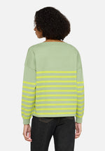 Lade das Bild in den Galerie-Viewer, Cartoon | Strickpullover Kurz | 5820 Green/Yellow
