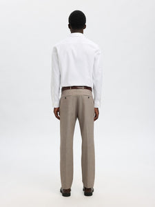 SELECTED | SLIM CLARK HEMD | White