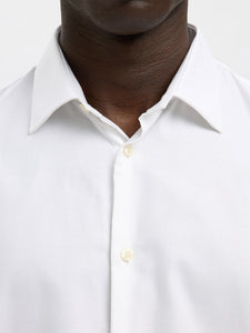 SELECTED | SLIM CLARK HEMD | White