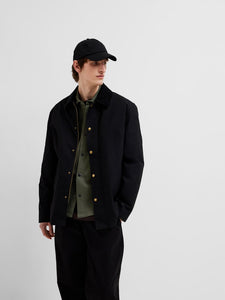 SELECTED | KLASSISCHES OVERSHIRT Jackie | Forste Night oliv