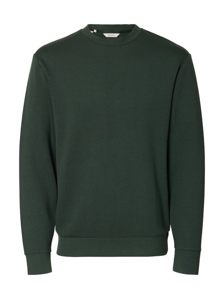 SELECTED | LANGÄRMELIGES SWEATSHIRT Emanuel | Forest