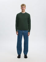 Lade das Bild in den Galerie-Viewer, SELECTED | LANGÄRMELIGES SWEATSHIRT Emanuel | Forest
