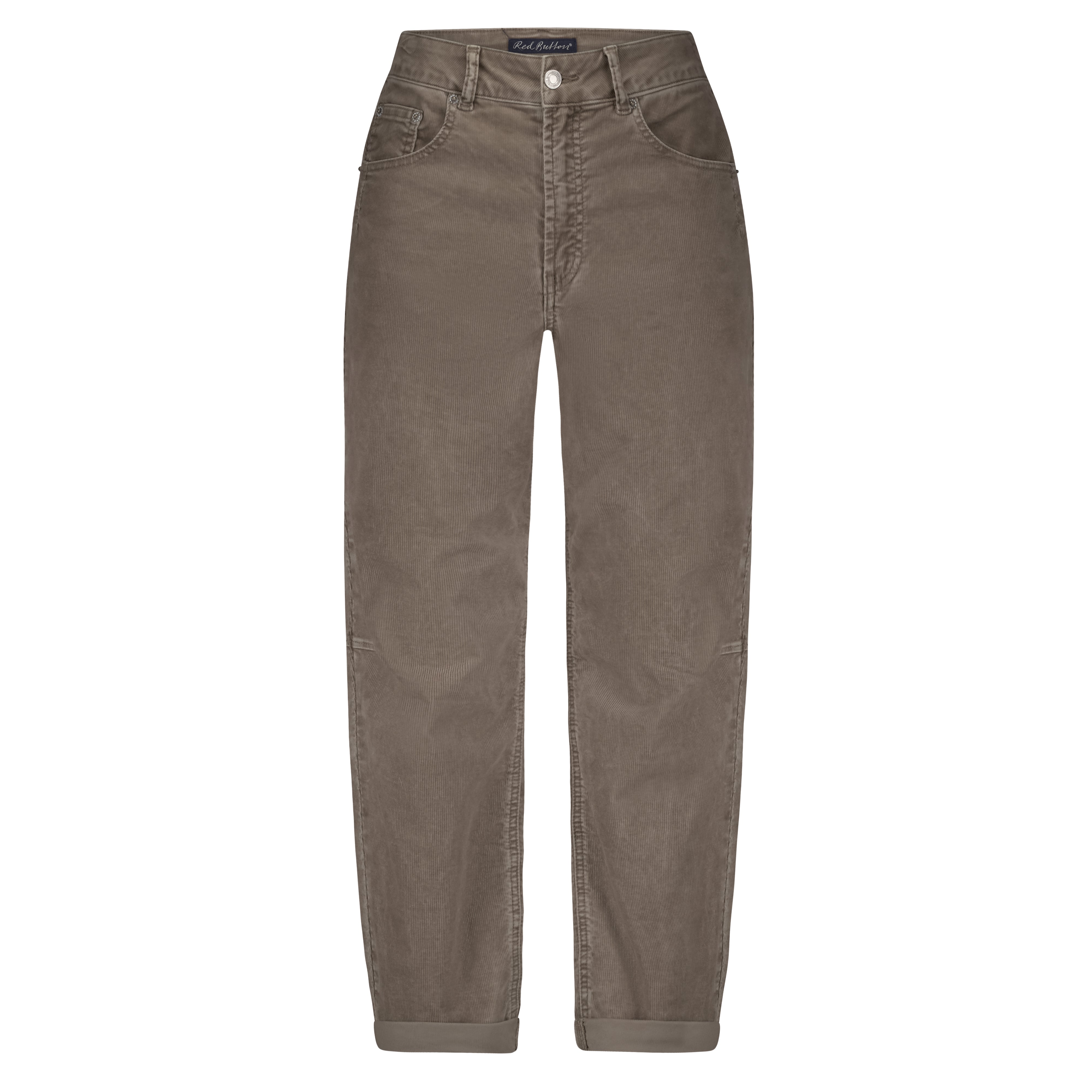 Red Button | Caitlin 14W Cord Barrell Fit | Warm taupe
