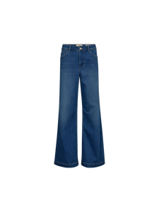 Mos Mosh | MMDara Deluxe Jeans - Wide Fit | 493 Mid Blue