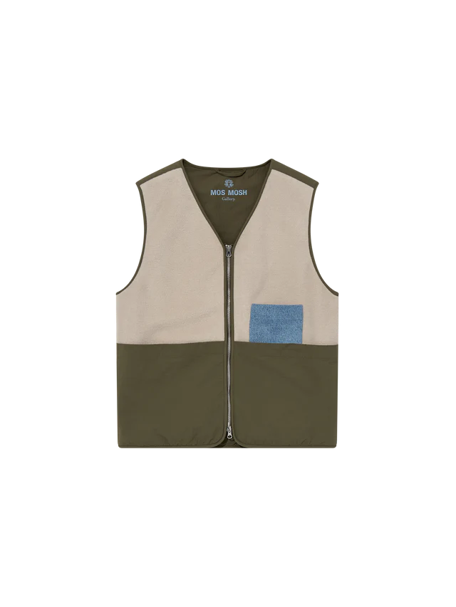 Mos Mosh | Cess Weste | 871 Dark Grey