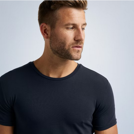 PME | 2-Pack Basic T-Shirt Rundhals | 5287 navy