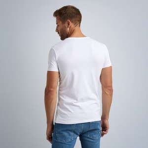 PME | 2-Pack Basic T-Shirt Rundhals | 900 weiss