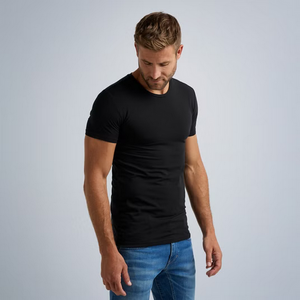 PME | 2-Pack Basic T-Shirt Rundhals | 999 schwarz