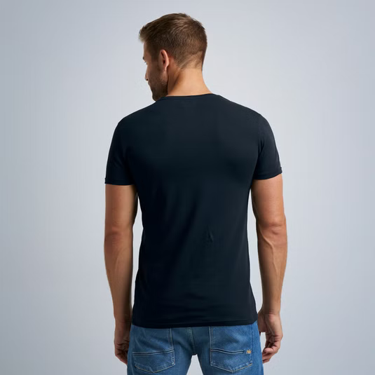 PME | 2-Pack Basic T-Shirt V-neck | 5287 navy