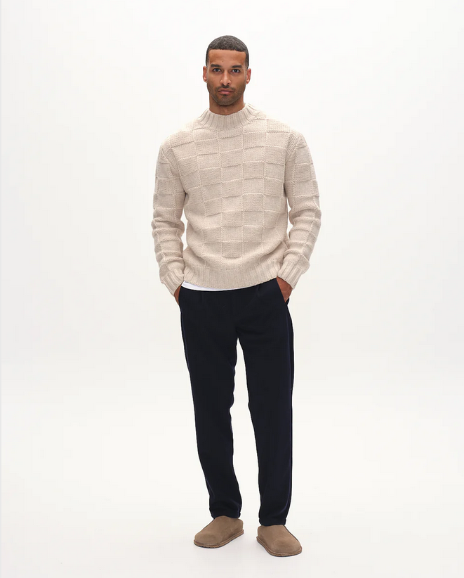 GABBA | Tito Gknit Pants Regular | Navy