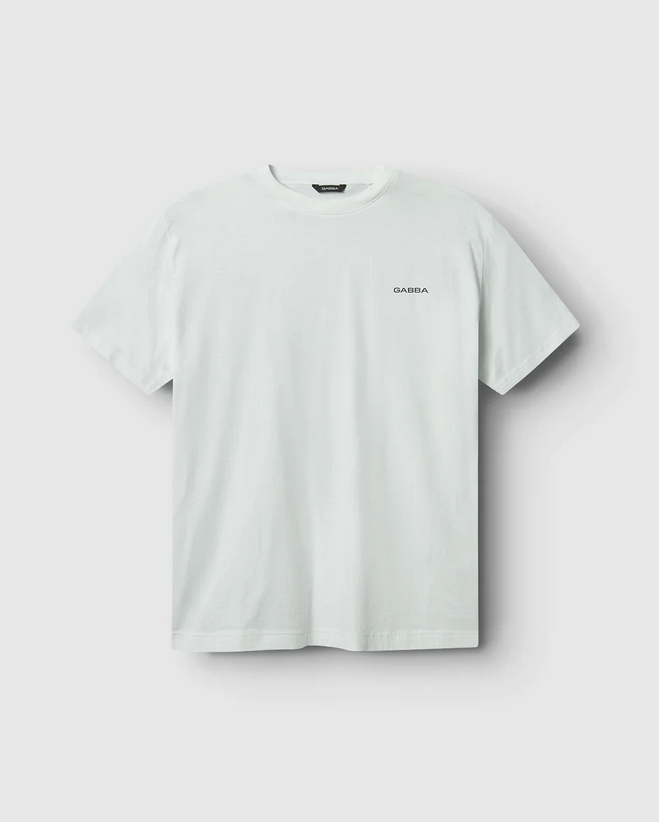 GABBA | Dune Circles SS T-Shirt | WHITE