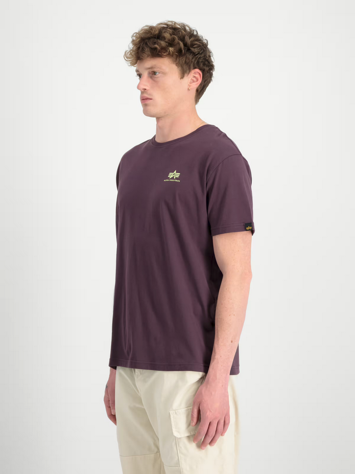 Alpha Industries | Backprint T | 719 Plum