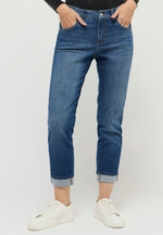 Lade das Bild in den Galerie-Viewer, Angels | Basic-Jeans Darleen Crop | 3358 midblue
