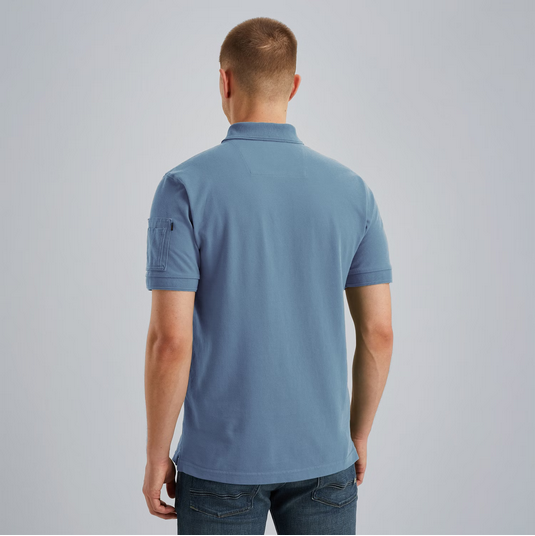 PME | American Classic Poloshirt | 5393 Ash Blue