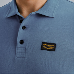 PME | American Classic Poloshirt | 5393 Ash Blue