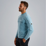 Lade das Bild in den Galerie-Viewer, PME | Sweatshirt mit Artwork | 5393 Ash Blue
