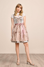 Load image into Gallery viewer, Krüger | Dirndl EMILIJA - 50cm | 0043 hellgrau
