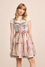 Load image into Gallery viewer, Krüger | Dirndl EMILIJA - 50cm | 0043 hellgrau
