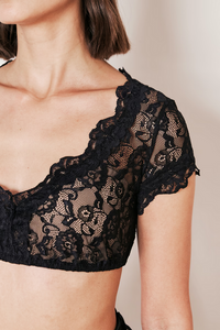 Krüger | Dirndlbluse CARINA | 0004 schwarz