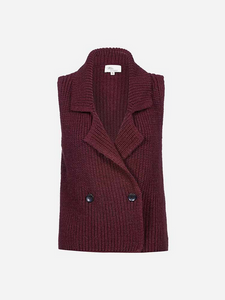Herrlicher | Susa Strickweste | 24 bordeaux