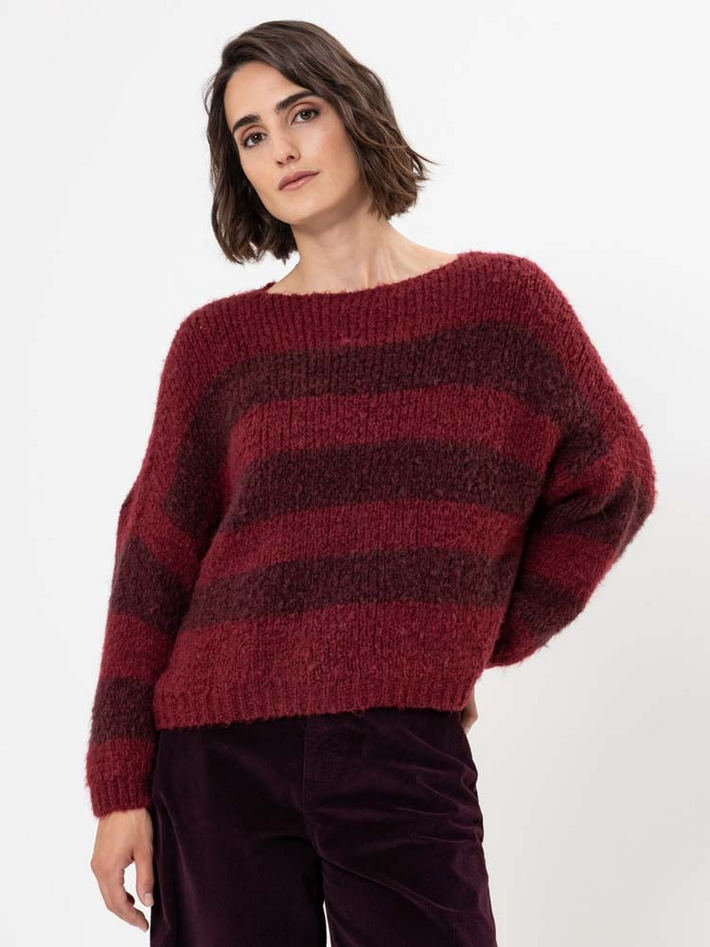 Herrlicher | Leena Strickpullover | 24 bordeaux