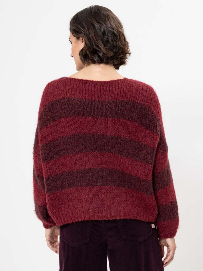 Herrlicher | Leena Strickpullover | 24 bordeaux
