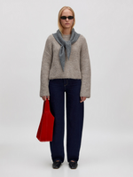 Lade das Bild in den Galerie-Viewer, Edited | Pullover &#39;Salome&#39; | TAUPE hellbraun
