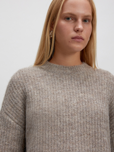 Edited | Pullover 'Salome' | TAUPE hellbraun